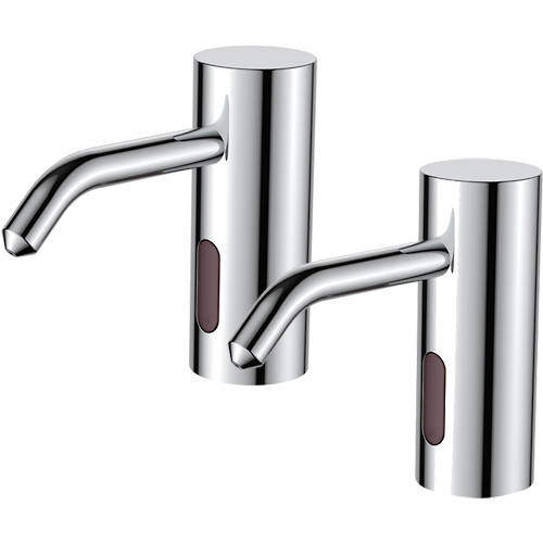 Bristan Commercial 2 X Sensor Soap Dispensers (Chrome).