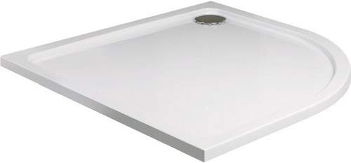 JT40 Fusion Slimline Matt Quadrant Shower Tray. 1000x1000x40mm.