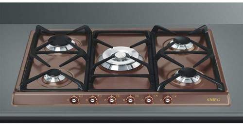 PACK SAVER - ViandPro -5 Burner Gas Hob, Single Oven, Hood and Splashback  Pack - Black Glass - Modern Living