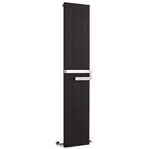 Hudson Reed Ceylon Designer Vertical Radiator. 1800x370 (Black).