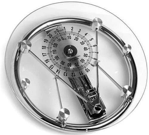 Croydex Scales > Mechanical Glass Bathroom Scales (Glass & Chrome).