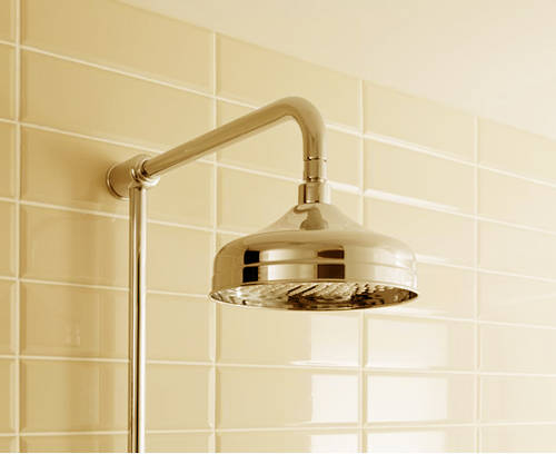 Example image of Crosswater Belgravia Thermostatic 2 Outlet Shower Kit (Unlac Brass).