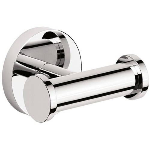 Larger image of Crosswater Central Robe Hook (Chrome).