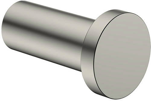 Larger image of Crosswater Mike Pro Robe Hook (Brushed Steel).