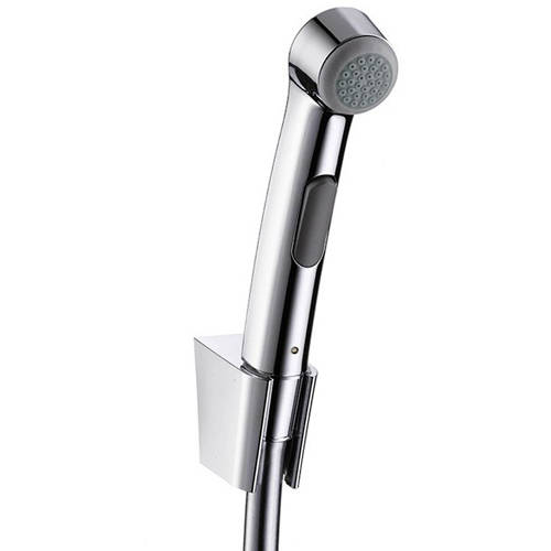 Larger image of Hansgrohe Bidet Shower Spray With Holder & Hose (Shattaf).