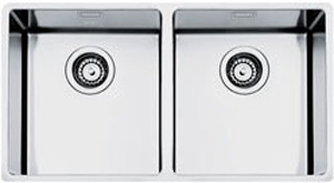 Larger image of Smeg Sinks Mira 2.0 Bowl Undermount Kitchen Sink 802x400mm (S Steel).