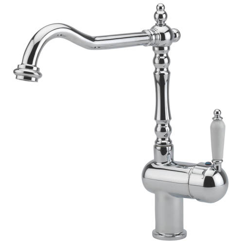 Larger image of Tre Mercati Kitchen Little Venice Kitchen Tap With Lever Handle (Chrome).
