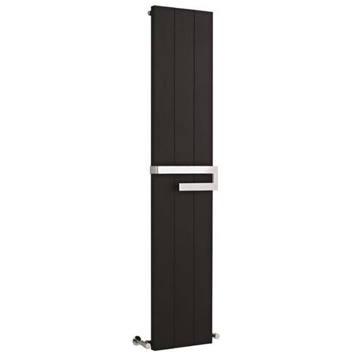 Larger image of Hudson Reed Ceylon Designer Vertical Radiator. 1800x370 (Black).